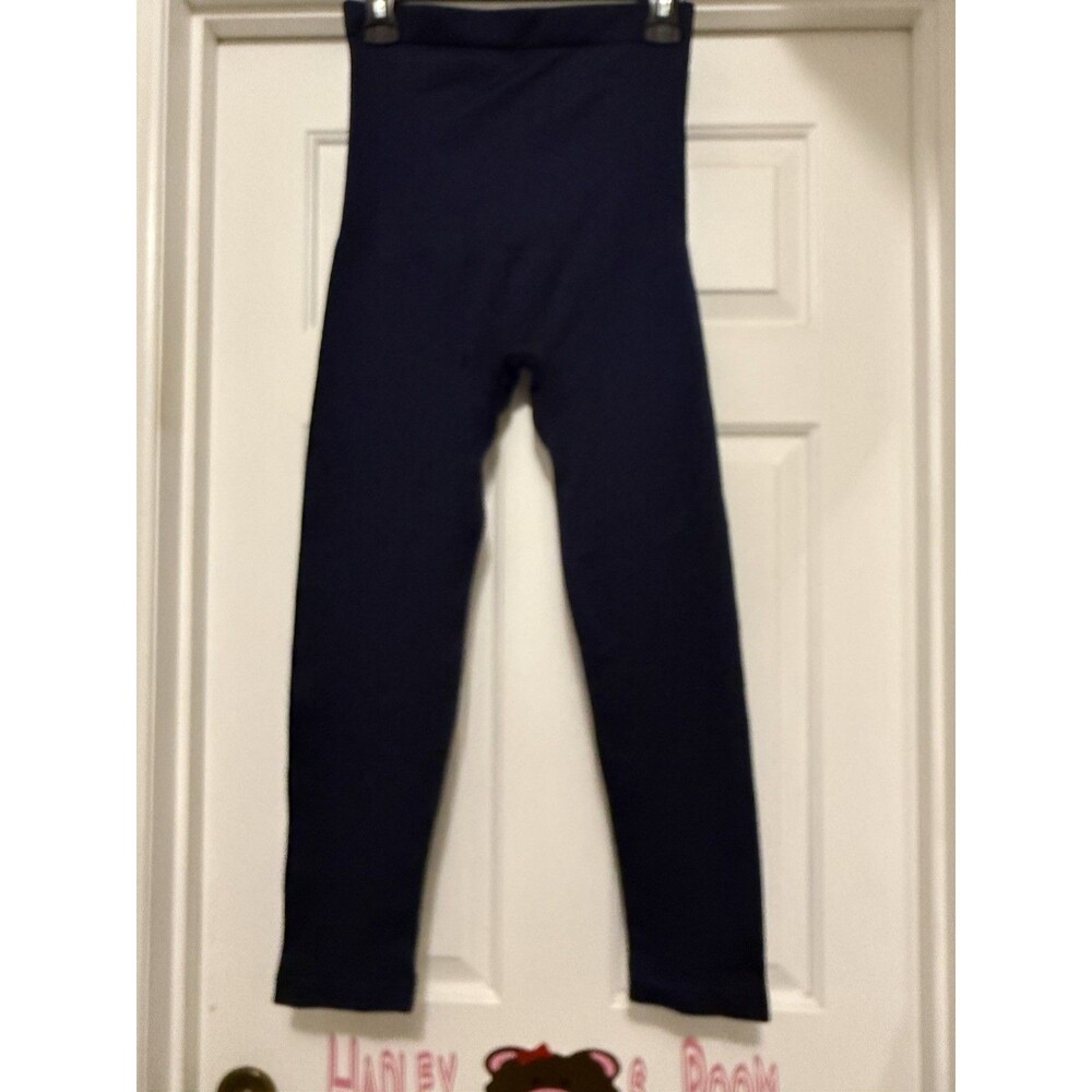 Shapermint Essentials Womens High-Waisted Shaping Leggings Size XL Blue